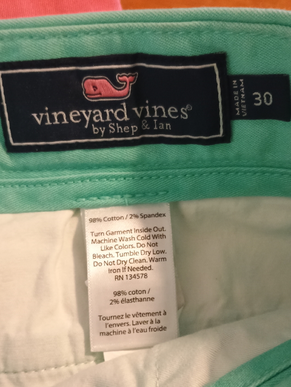BUNDLE OF 3 VINEYARD VINES MENS SZ 30 DOCK SHORTS - Picture 11 of 11